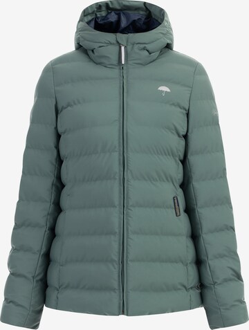 Schmuddelwedda Performance Jacket 'Kilata' in Green: front