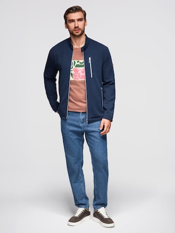 Ombre Between-season jacket in Blue