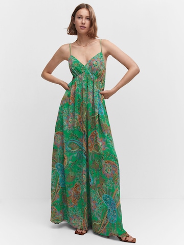 MANGO Letní šaty 'Rosalie' – zelená