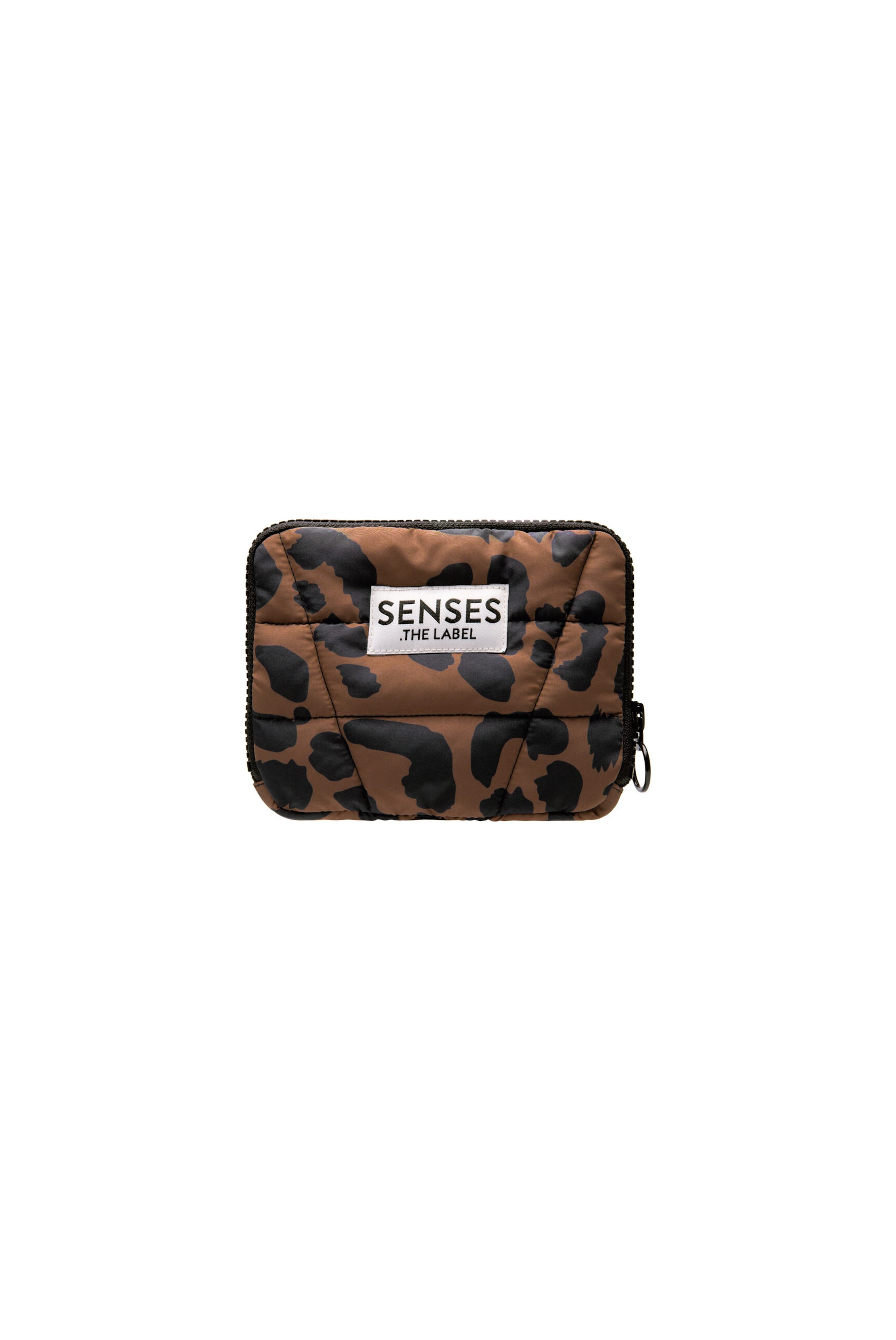 SENSES.THE LABEL Small Puffer Purse AN:EA in Braun: Vorderseite