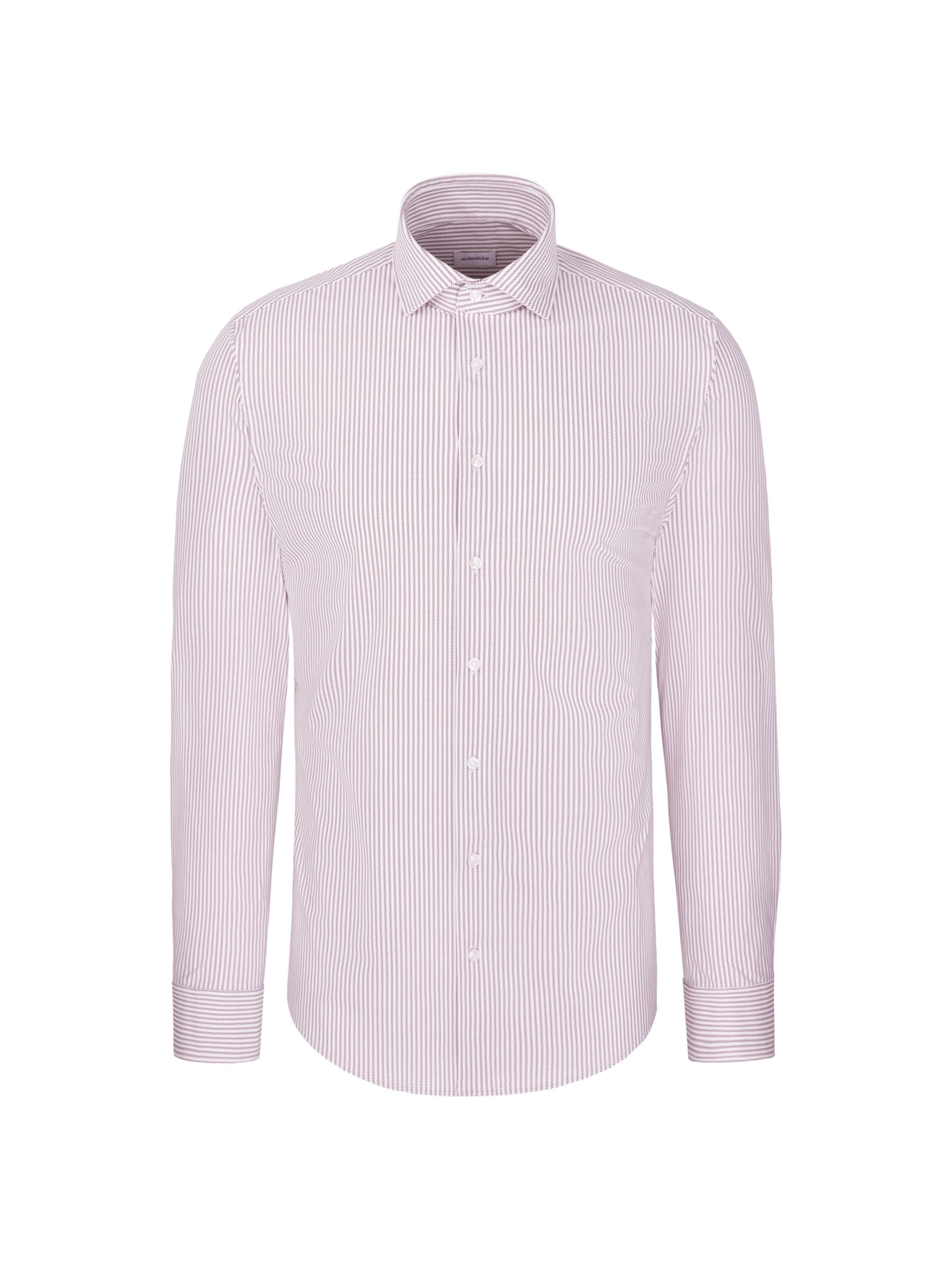 Coupe slim Chemise business 'Performance' SEIDENSTICKER en rouge : devant