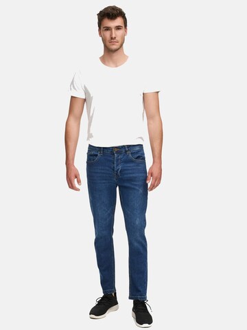 Tazzio Slimfit Jeans 'A109' in Blauw