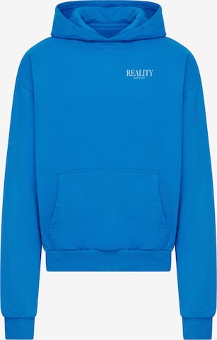 mėlyna Mister Tee Megztinis be užsegimo 'Reality': priekis