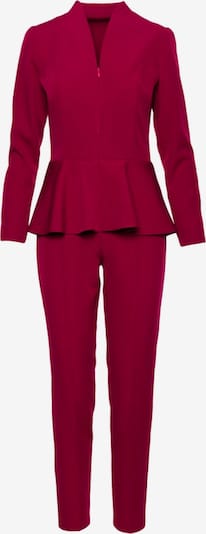 Numoco Jumpsuit 'Marlene' in bordeaux, Produktansicht