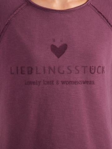 Tricou 'Cathrina' de la LIEBLINGSSTÜCK pe mov