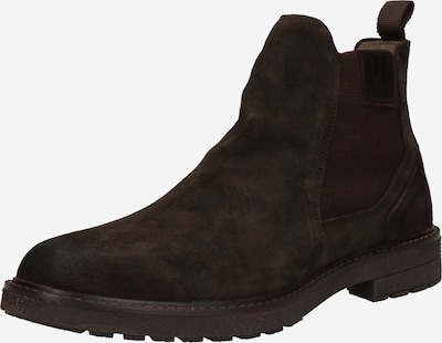 Pius Gabor Chelsea Boots en brun foncé, Vue avec produit