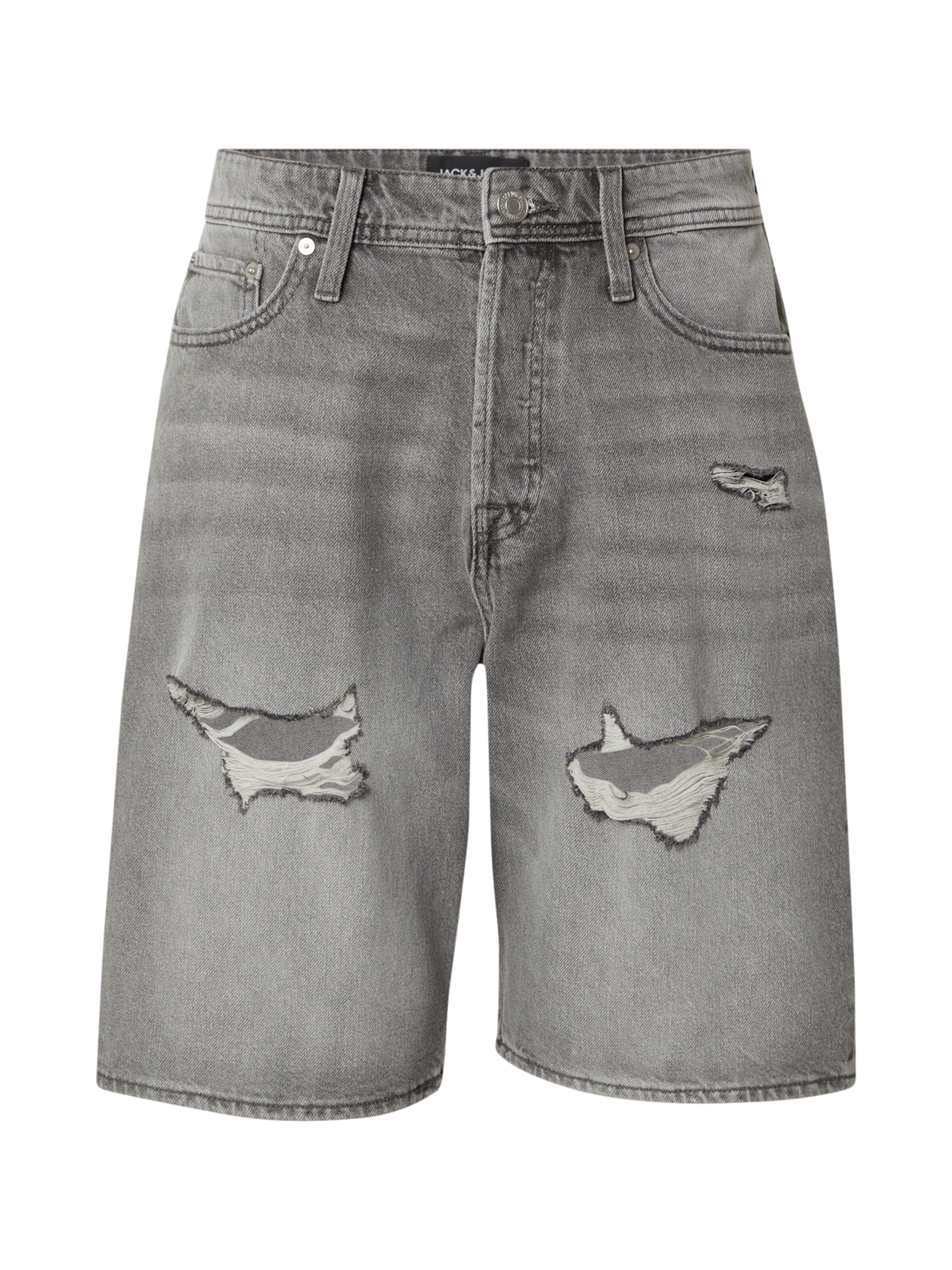 JACK & JONES - Loosefit Vaquero 'JJIALEX JJORIGINAL' en gris: frente