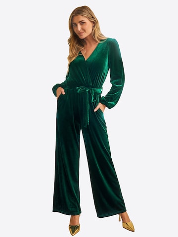 Cupshe Jumpsuit in Groen: voorkant