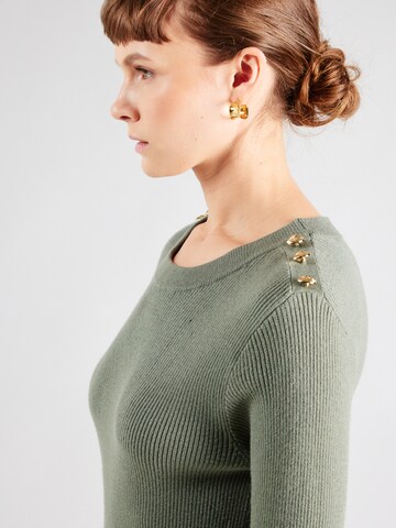 Robes en maille VILA en vert