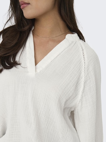 Camicia da donna 'THYRA' di ONLY in bianco