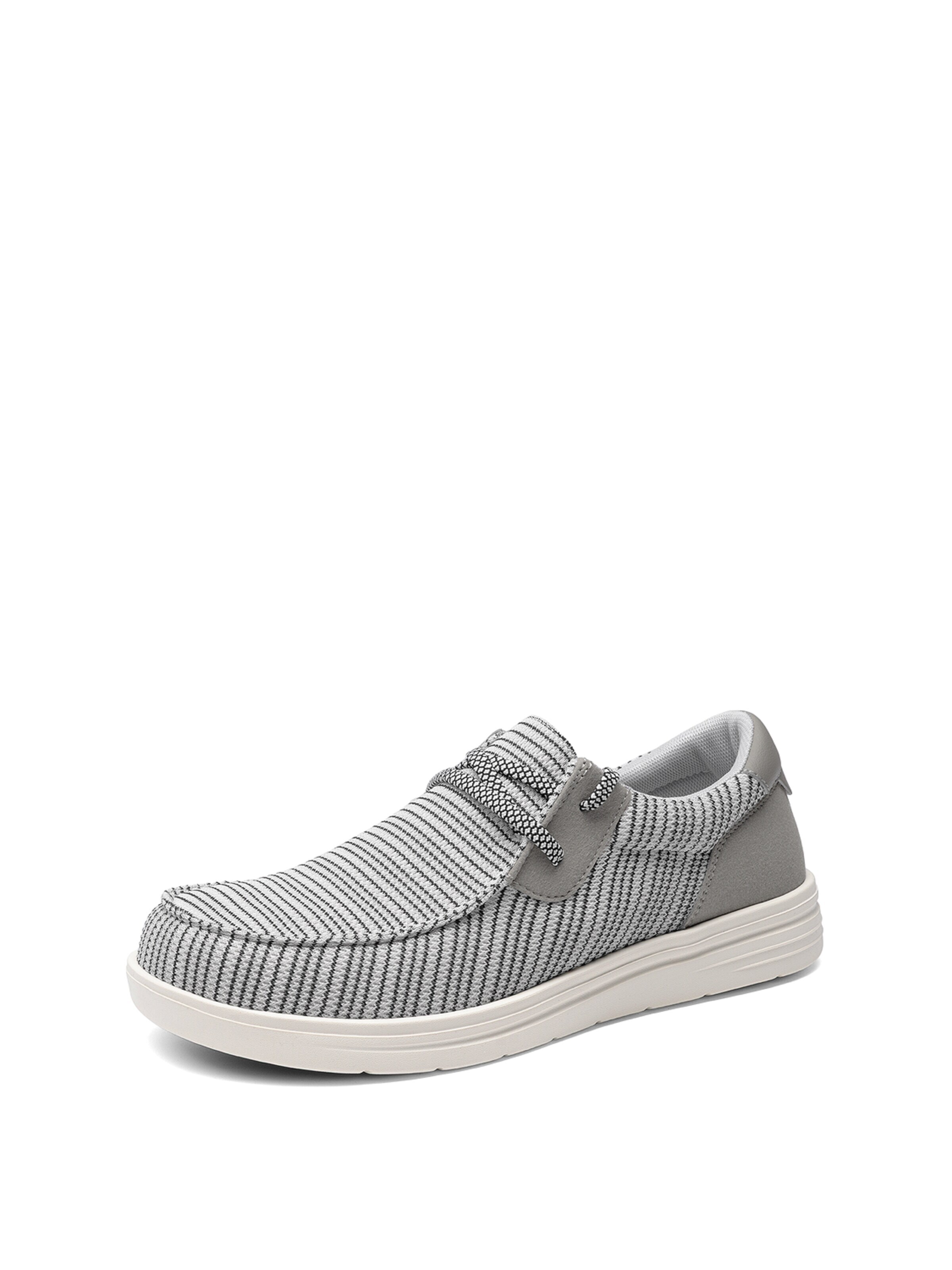 Bruno Marc Classic Flats 'Bruno Marc Herren Arch Support Freizeit Slipper Breite Zehenbox Rutschfeste Leichte Atmungsaktive' in Grey: front
