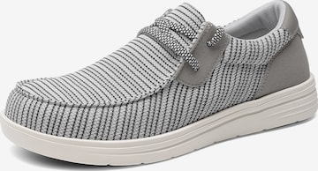 Bruno Marc Instappers 'Bruno Marc Herren Arch Support Freizeit Slipper Breite Zehenbox Rutschfeste Leichte Atmungsaktive' in Grijs: voorkant