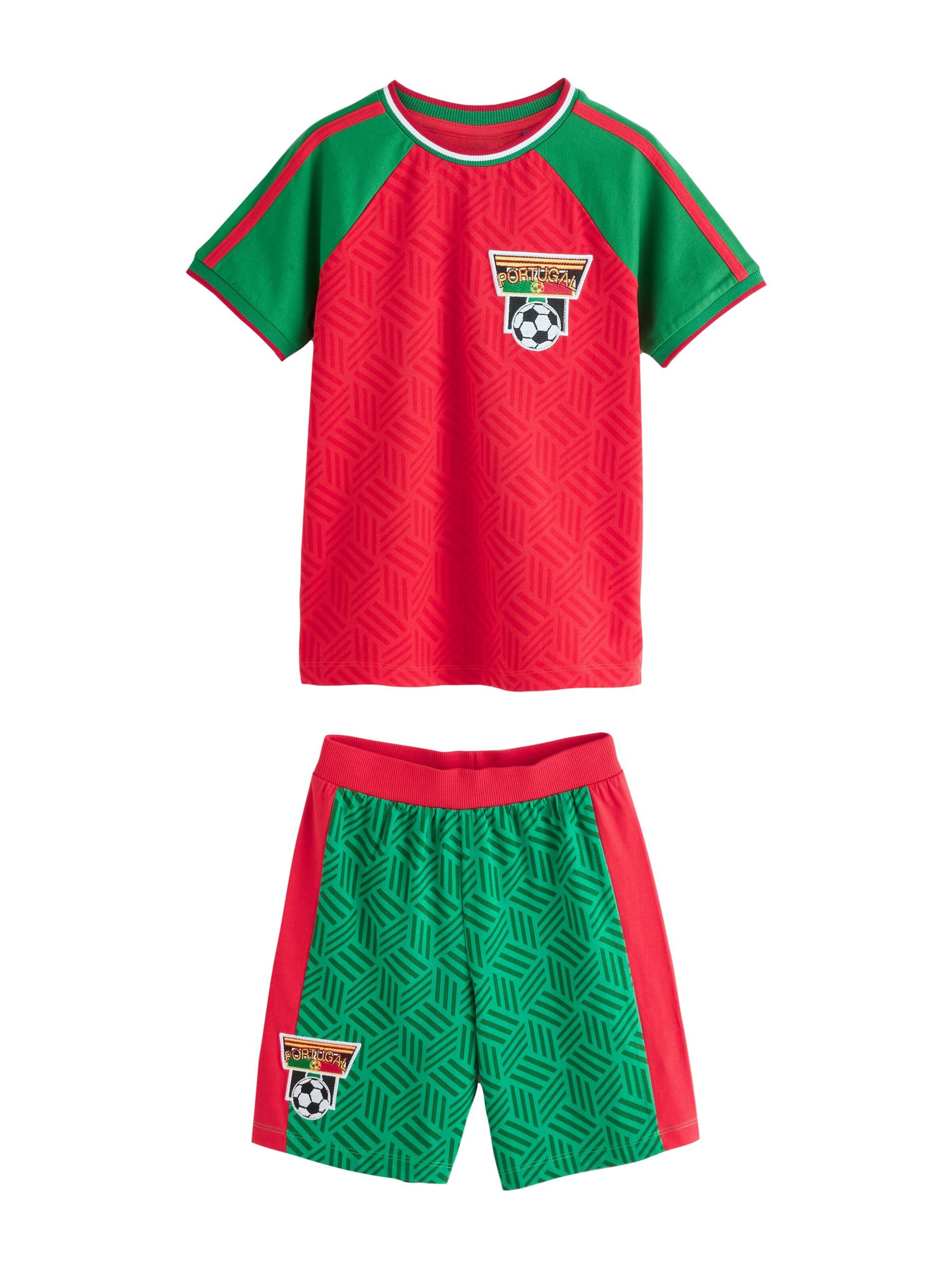 Pyjama 'Football' Next en rouge : devant
