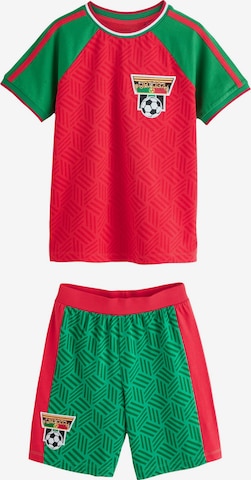 Pyjama 'Football' Next en rouge : devant