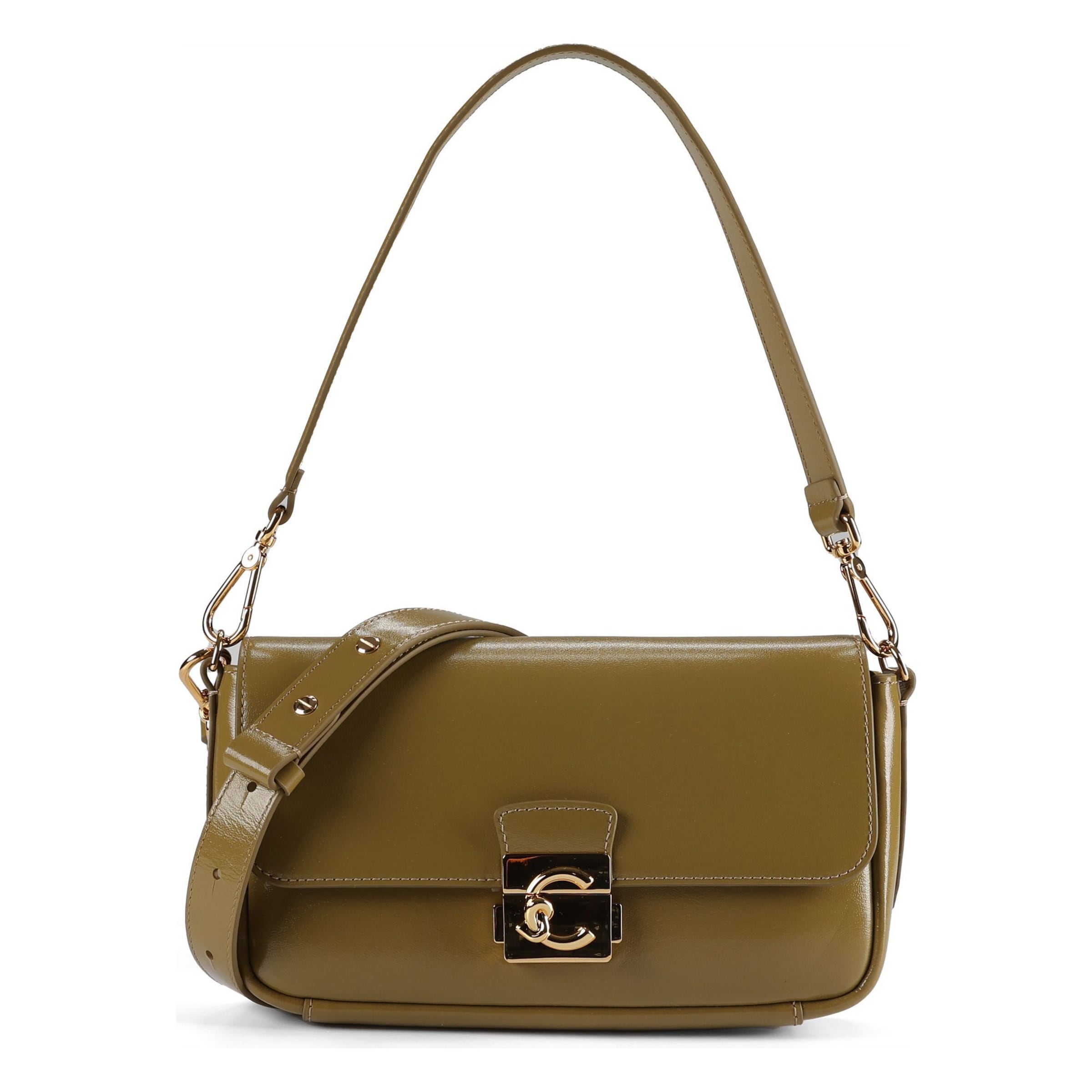 Coccinelle Shoulder Bag 'C-Me' in Khaki, Item view