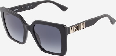 One Size dydžio Akiniai nuo saulės iš MOSCHINO, spalva – Auksas / bazalto pilka / juoda, Prekių apžvalga