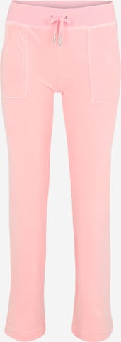 Juicy Couture Petite Flared Trousers 'DEL RAY' in Pink: front
