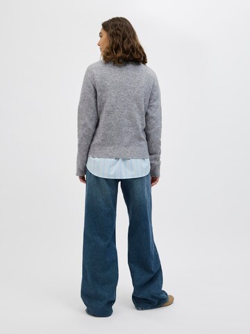 Pull-over 'JXElva' JJXX en gris