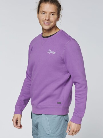 CHIEMSEE Sweatshirt in Lila