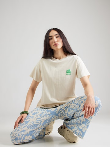 RIP CURL Футболка 'SURF PUFF PARTY' в Бежевый