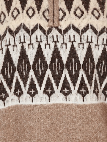 OBJECT Tall Pullover in Braun