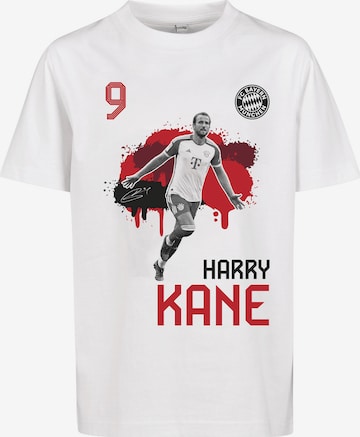 FC BAYERN MÜNCHEN T-Shirt 'Harry Kane' in Weiß: predná strana