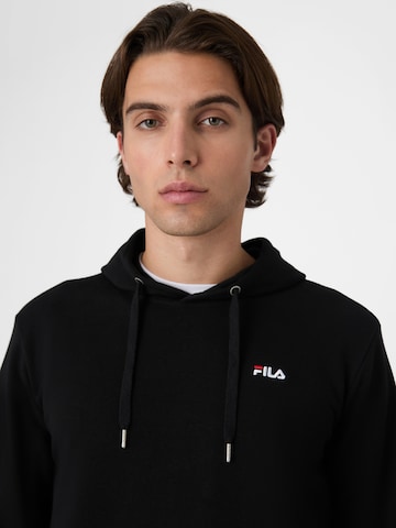 FILA Sweatshirt 'LUMEZZANE hoodie' in Zwart