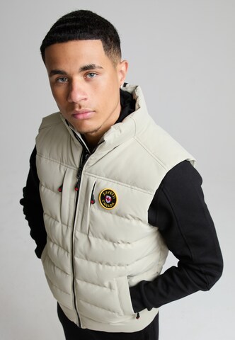 Gilet 'OSHAWA 2.0' Zavetti Canada en blanc : devant