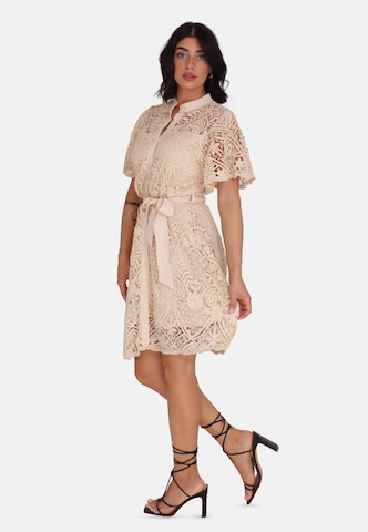 Elara Blusekjole i beige