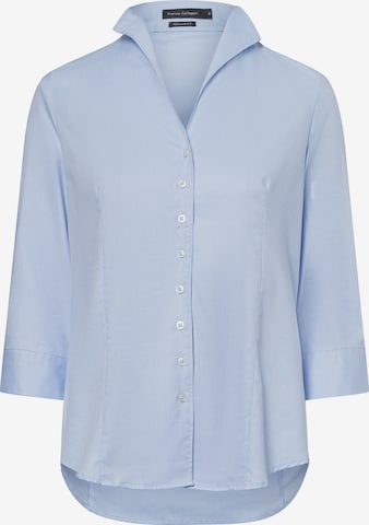 Franco Callegari Bluse in Blau: Vorderseite