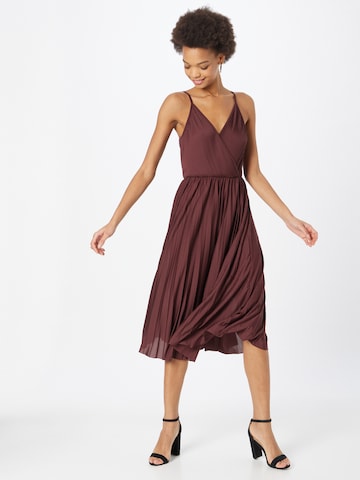 ABOUT YOU Dress 'Claire' in Brown: front