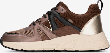 POSH by Poelman Sneaker 'Carocel' in Braun: Vorderseite