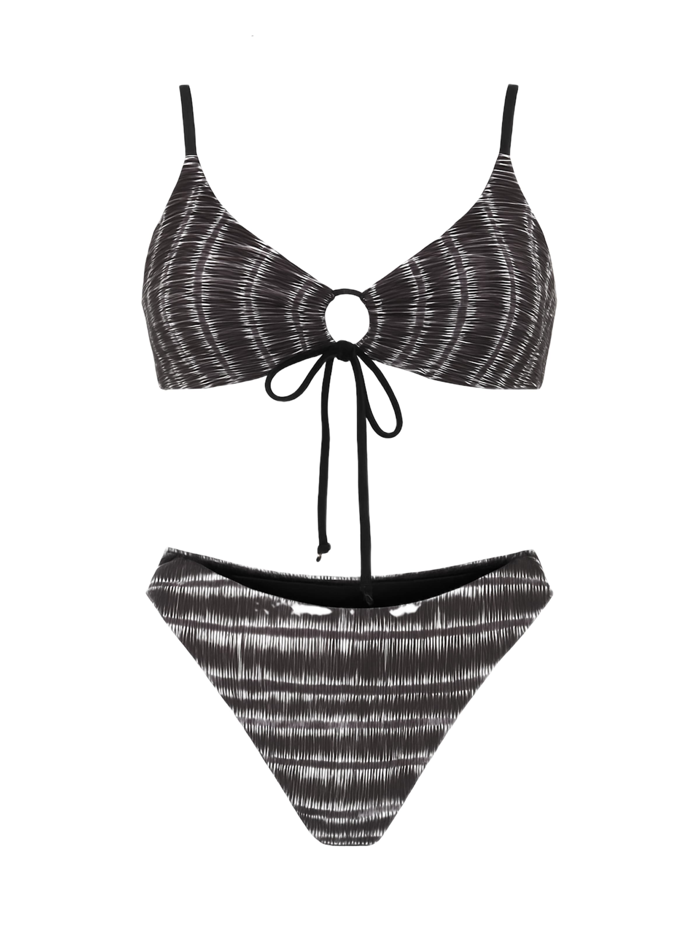 C&City Triangle Bikini in Brown: front