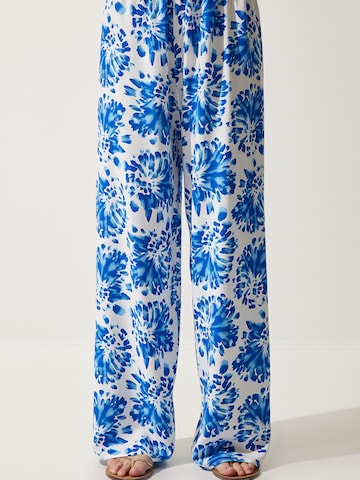 Wide Leg Pantalon Happiness İstanbul en beige : devant