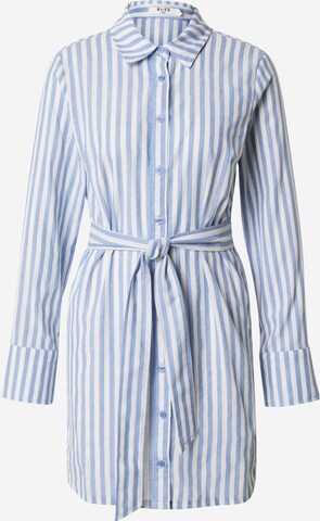 Robe-chemise NA-KD en bleu : devant