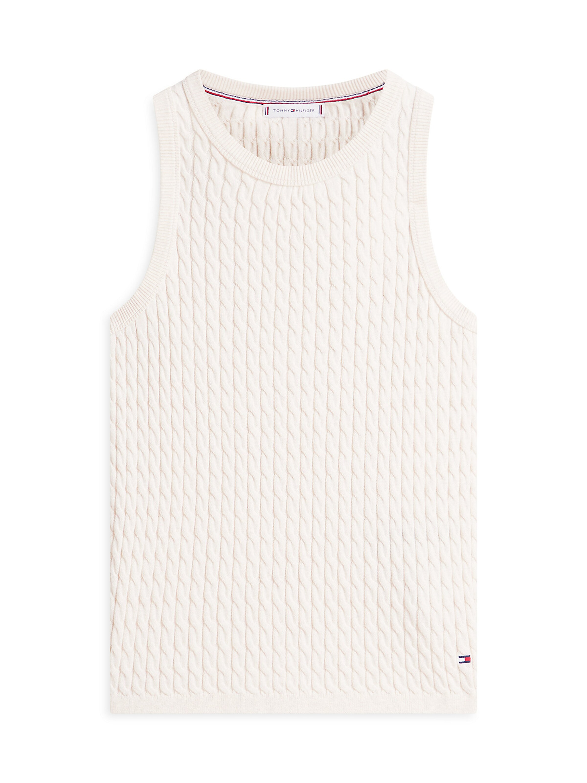 TOMMY HILFIGER Top in weiß, Produktansicht