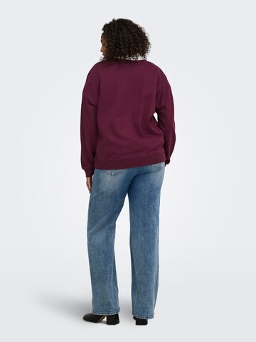 ONLY Carmakoma - Sudadera 'CARLeonora' en rojo