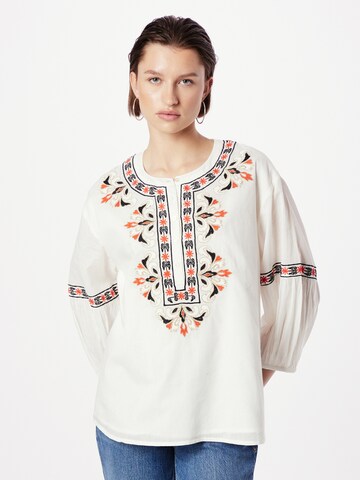 Summum Blouse in Wit: voorkant