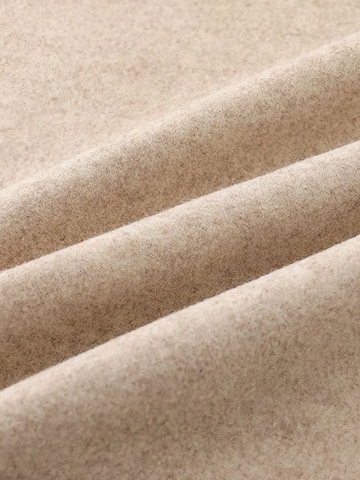 Magicshe Cape 'Elegantes Winter Cape' in Beige