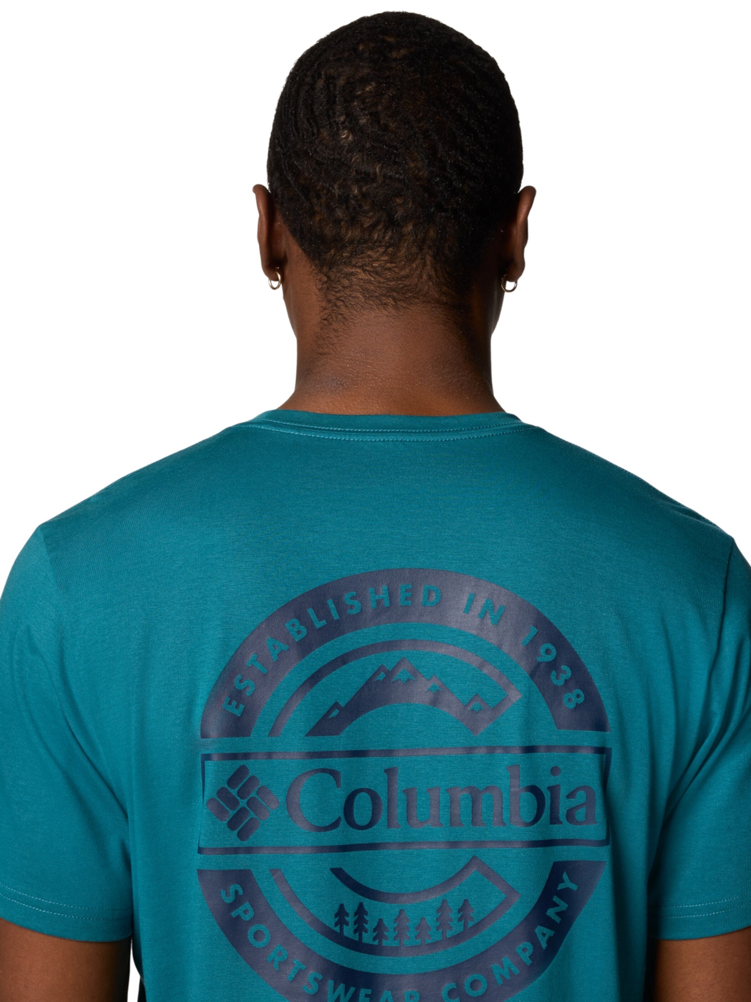 T-Shirt 'Columbia Rapid Ridge Back  II' COLUMBIA en bleu