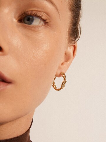 Pilgrim Earrings 'ANNEMETT' in Gold