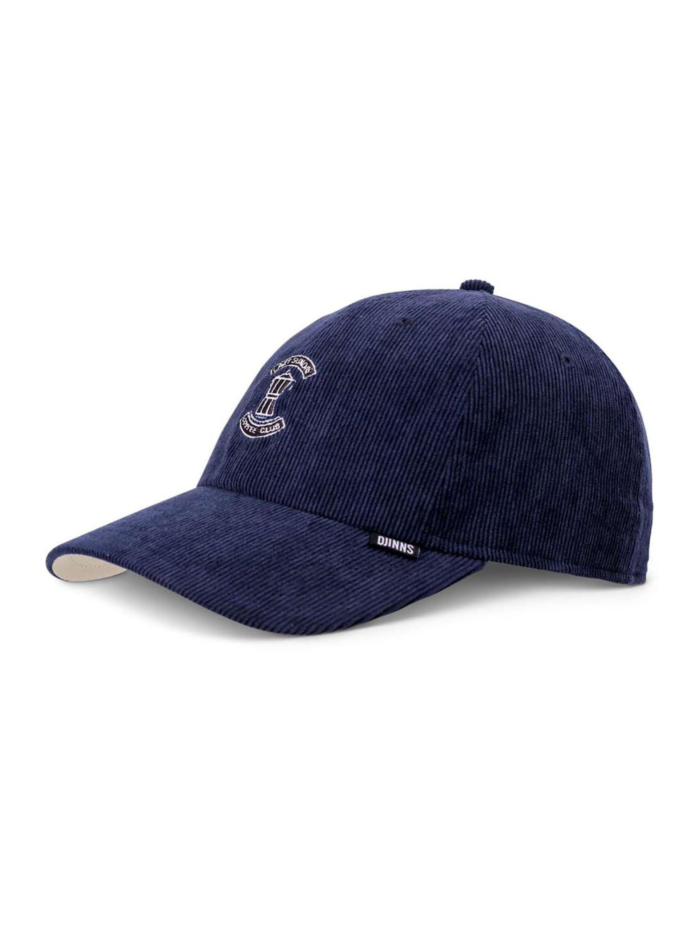 DJINNS Cap 'Lazy' in Blue: front