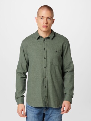 recolution Regular fit Overhemd 'Disanthus' in Groen: voorkant