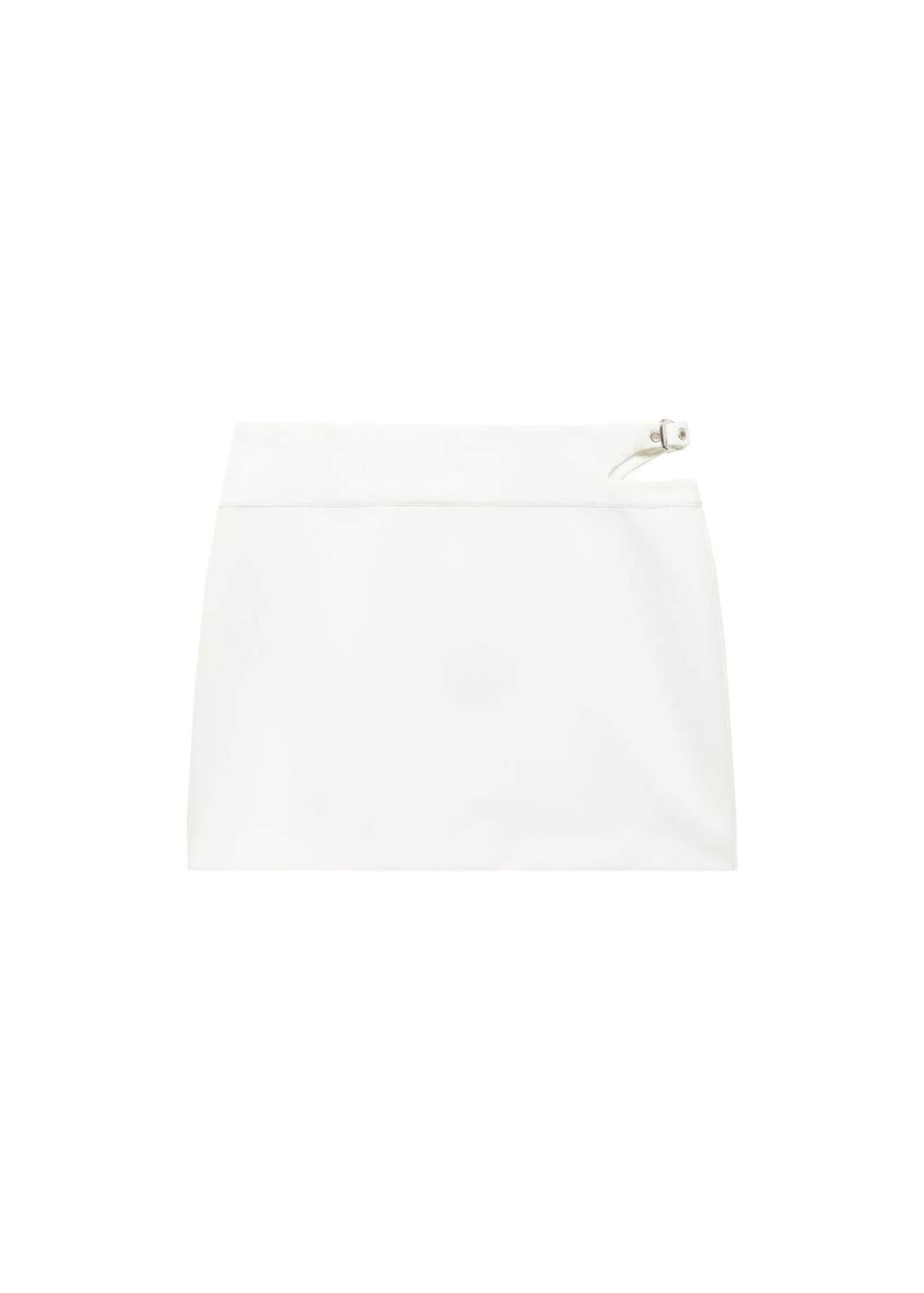 MANGO Kjol 'SHARON' i vit: framsida