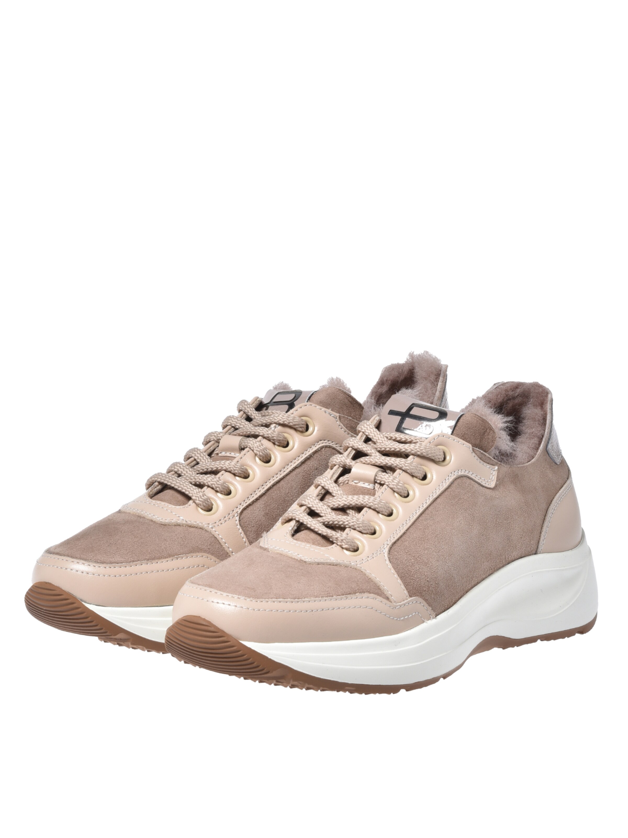 BALDININI Veterschoen in Beige