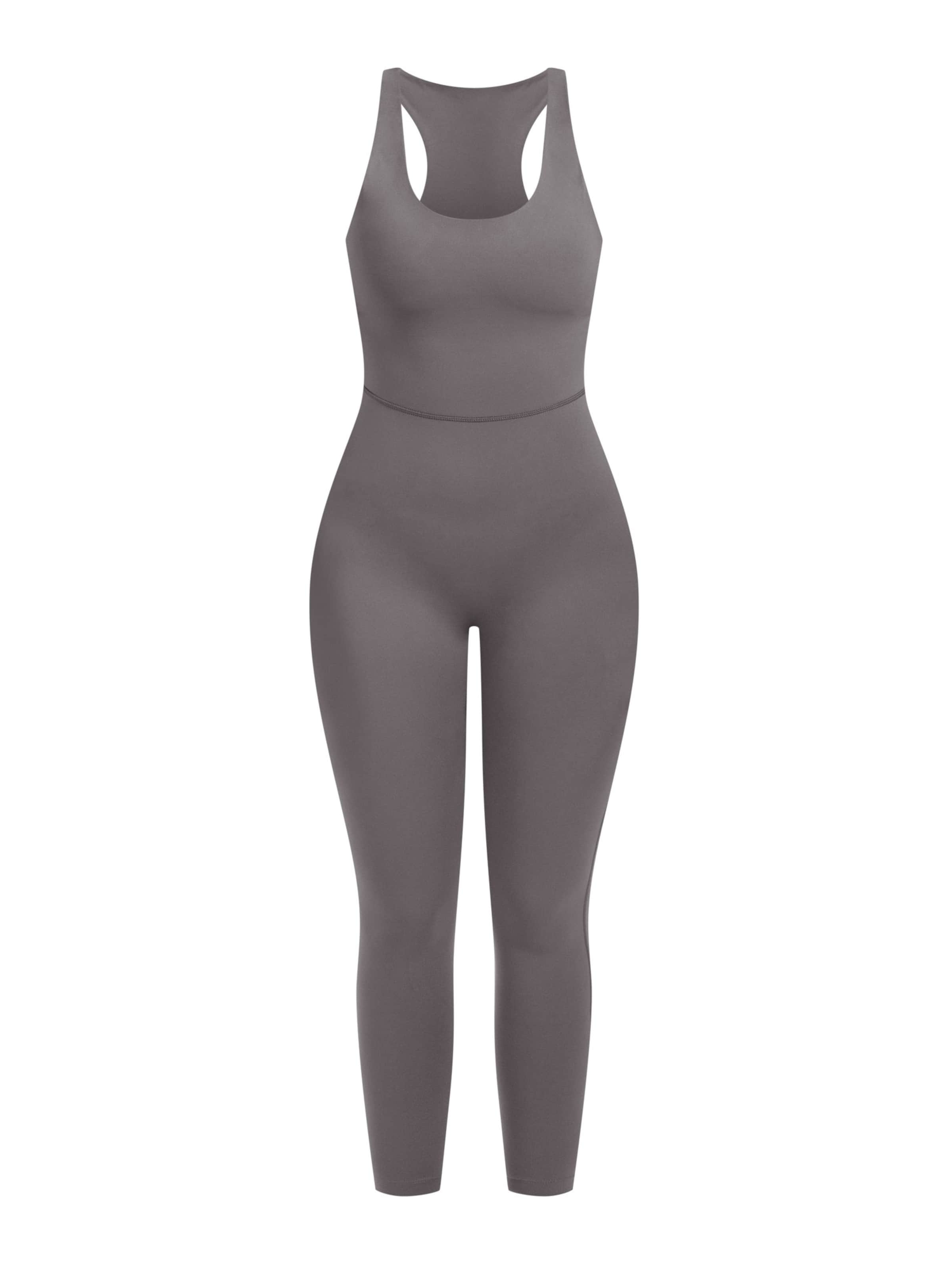Smilodox Jumpsuit 'Ilva' in Grey: front