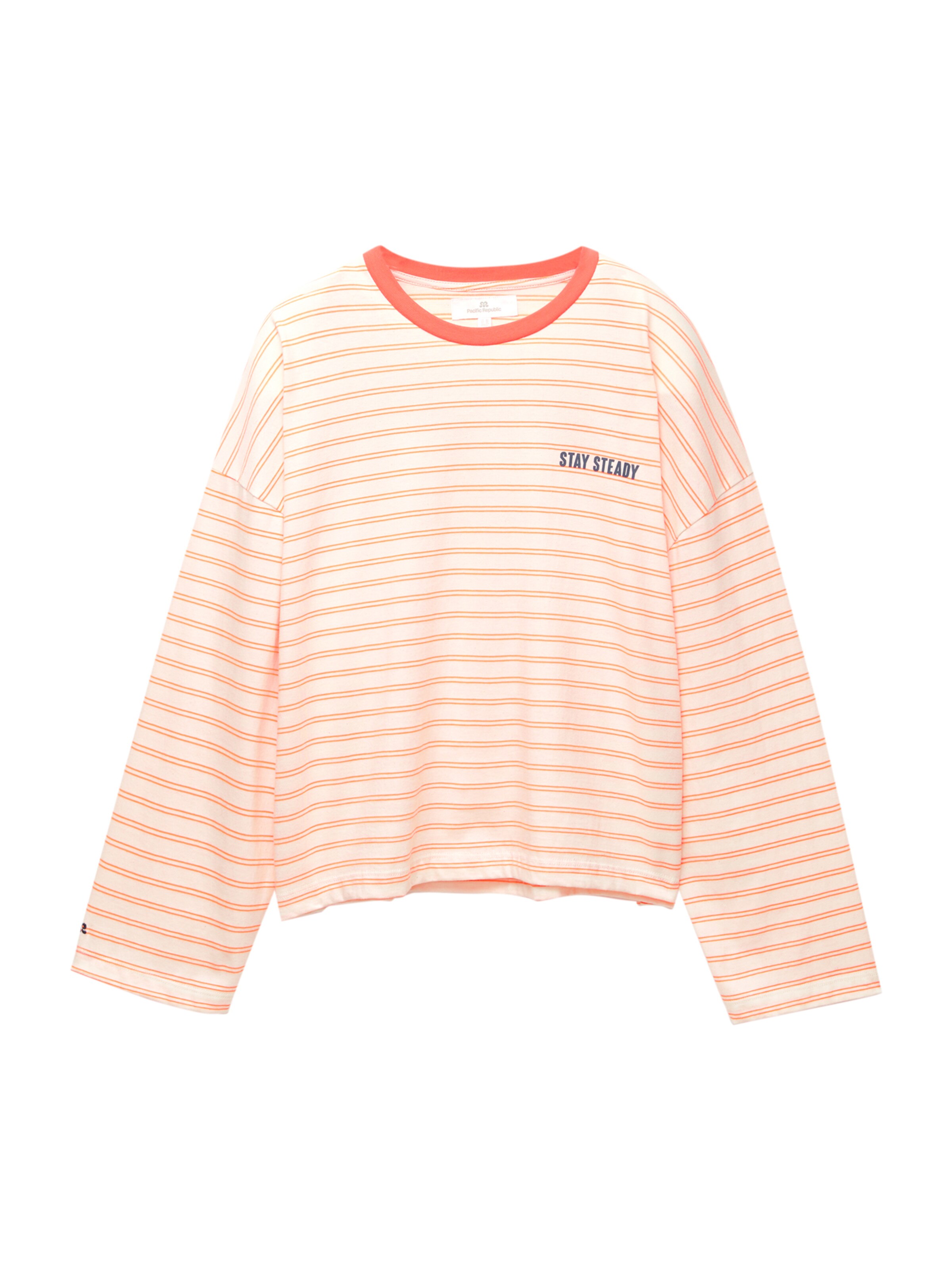 Pull&Bear Shirt 'PACIFIC' in Beige: Vorderseite