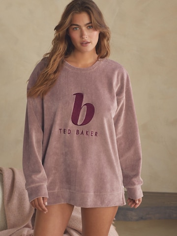 B by Ted Baker Sweatshirt in Braun: Vorderseite