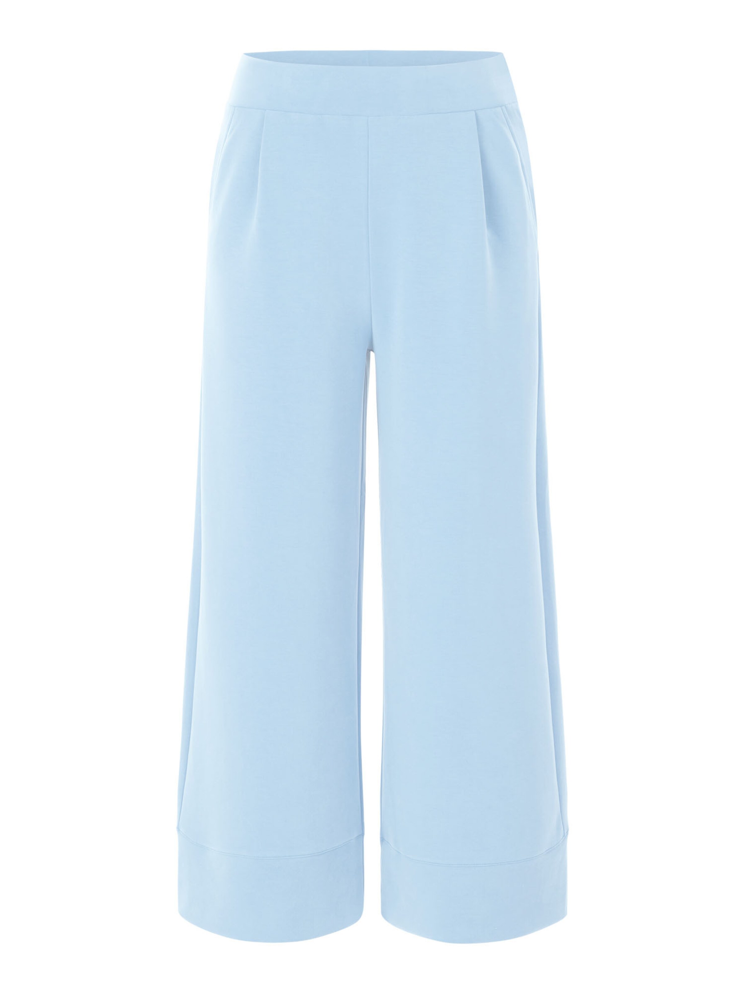 Rich & Royal - Perna larga Calças em azul: frente