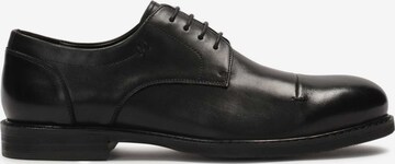 Pantofi cu șireturi de la Kazar pe negru